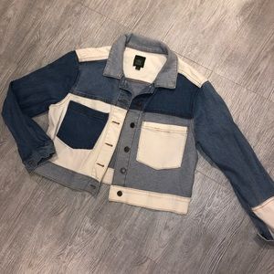 Wild Fable Cropped Jean Jacket